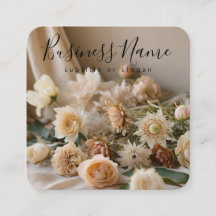 Aesthetic floral | Chic  | Boho | Business Card