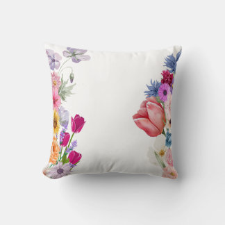 Aesthetic Floral Design – Flower Throw Pillow