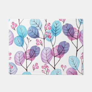 Aesthetic floral  doormat