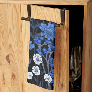Aesthetic floral kitchen towel