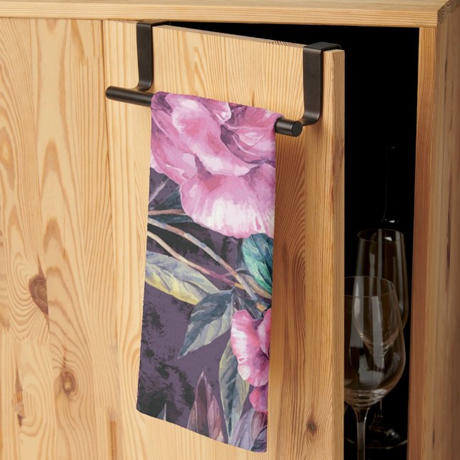 Aesthetic floral  kitchen towel (Creator Uploaded)