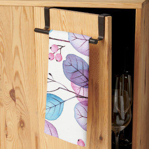 Aesthetic floral  kitchen towel