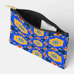 Aesthetic Floral Pattern Accessory Pouch