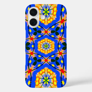 Aesthetic Floral Pattern iPhone 16 Case