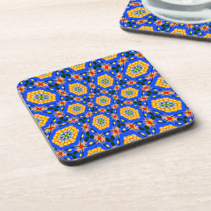Aesthetic Floral Pattern Coaster