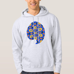 Aesthetic Floral Pattern Hoodie