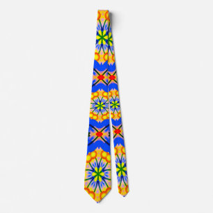 Aesthetic Floral Pattern Tie