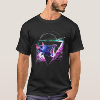 Aesthetic Galaxy Basking Shark T Shirt