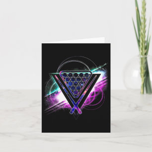 Aesthetic Galaxy Billiards Card