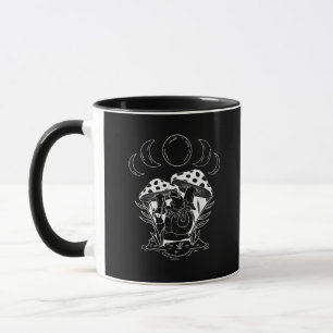 Aesthetic Goblincore And Cottagecore Mushroom Arti Mug