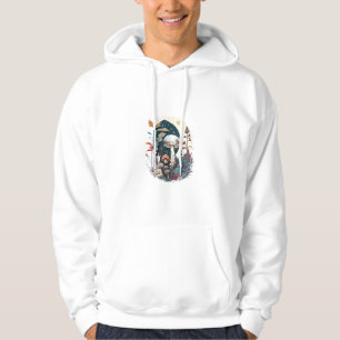 Aesthetic Goblincore And Cottagecore Mushroom Bota Hoodie