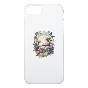 Aesthetic Goblincore And Cottagecore Mushroom Calm Case-Mate iPhone Case