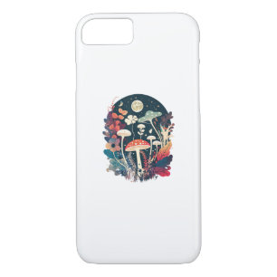 Aesthetic Goblincore And Cottagecore Mushroom Crea Case-Mate iPhone Case