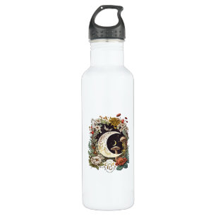 Aesthetic Goblincore And Cottagecore Mushroom Drea 710 Ml Water Bottle