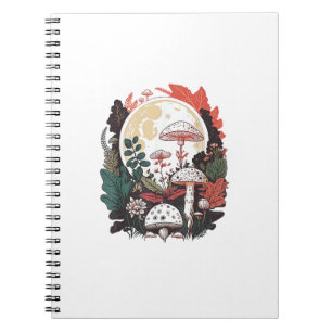 Aesthetic Goblincore And Cottagecore Mushroom Gent Notebook