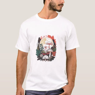 Aesthetic Goblincore And Cottagecore Mushroom Gent T-Shirt