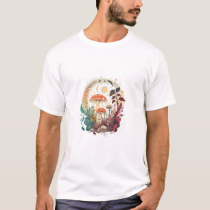 Aesthetic Goblincore And Cottagecore Mushroom Meme T-Shirt
