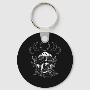 Aesthetic Goblincore And Cottagecore Mushroom Mini Keychain