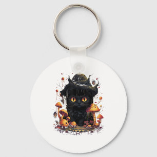 Aesthetic Goblincore And Cottagecore Under Mushroo Keychain