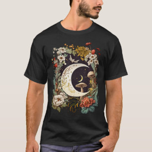 Aesthetic Goblincore And Dark Cottagecore Mushroom T-Shirt
