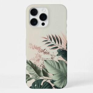 Aesthetic Greenary Plant Background iPhone 16 Pro Max Case