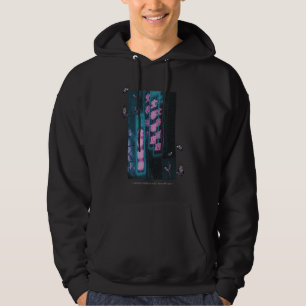 Aesthetic grudge purple butterfly hoodie