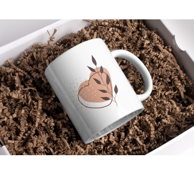 aesthetic heart symbol - boho aesthetic coffee mug (Creator Uploaded)