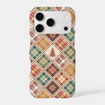 Aesthetic Holiday Chequered Phone Case