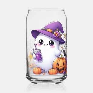 Aesthetic Iced Coffee Skull & Ghost Custom Mug T Can Glass