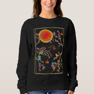 Aesthetic Japanese Style Cherry Blossom Tree Sakur Sweatshirt