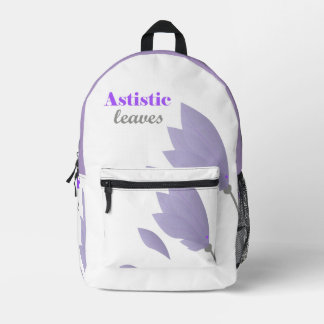 Aesthetic Leaves & Nature Inspired Backpack std