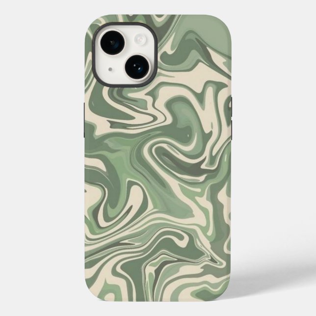 Aesthetic mate phone case (Back)
