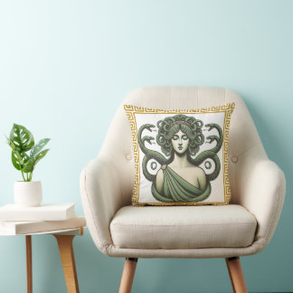Aesthetic Medusa Art Pillow 2