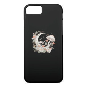 Aesthetic Moon Goblincore And Cottagecore Mushroom Case-Mate iPhone Case