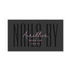 Aesthetic Nail Tech Lashes Makeup Artist Pink Blac