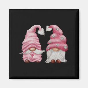 Aesthetic Nk Gnome Valentines Day Decor For Women  Magnet
