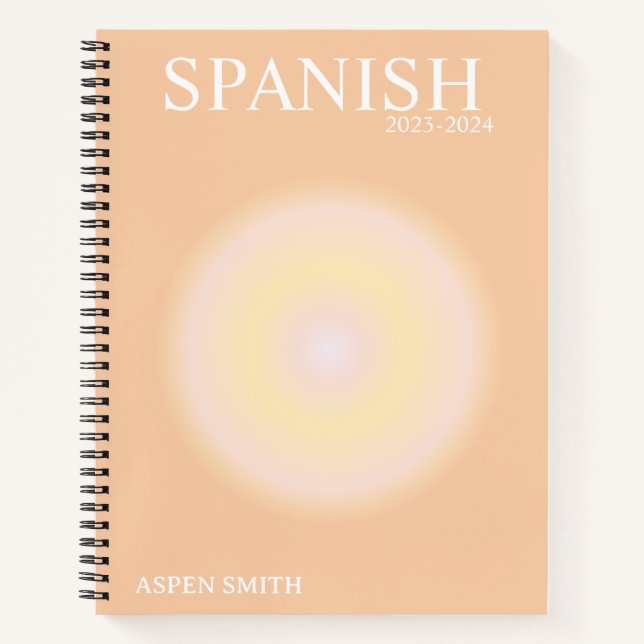 Aesthetic Notebook (Front)