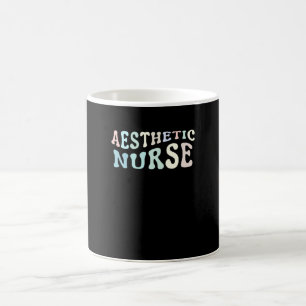 Aesthetic Nurse Cosmetic Future Nurse Registered N Coffee Mug