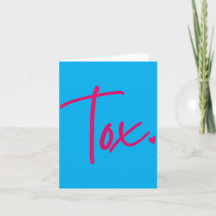Aesthetic Nurse Injector Tox Valentines Botox Card