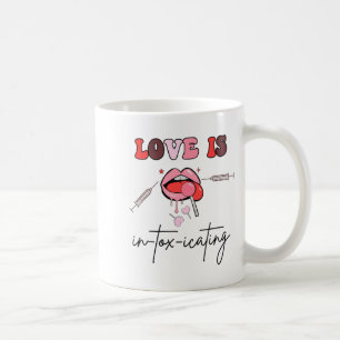 Aesthetic Nurse Injector Valentine Filler Dysrt  Coffee Mug