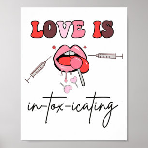 Aesthetic Nurse Injector Valentine Filler Dysrt  Poster