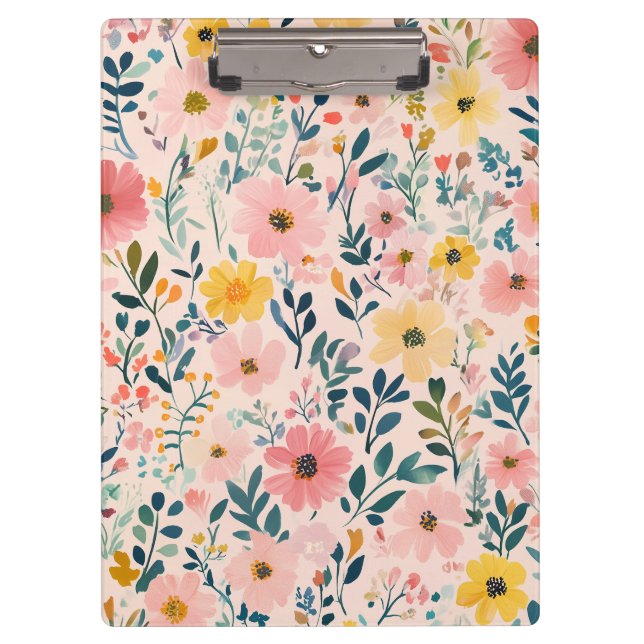 Aesthetic Office Clipboard Desk Accessory for Her  (Front)