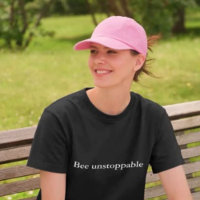 aesthetic outfit quote Bee unstoppable