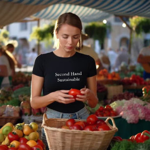 aesthetic outfit quote second hand sustainable T-Shirt
