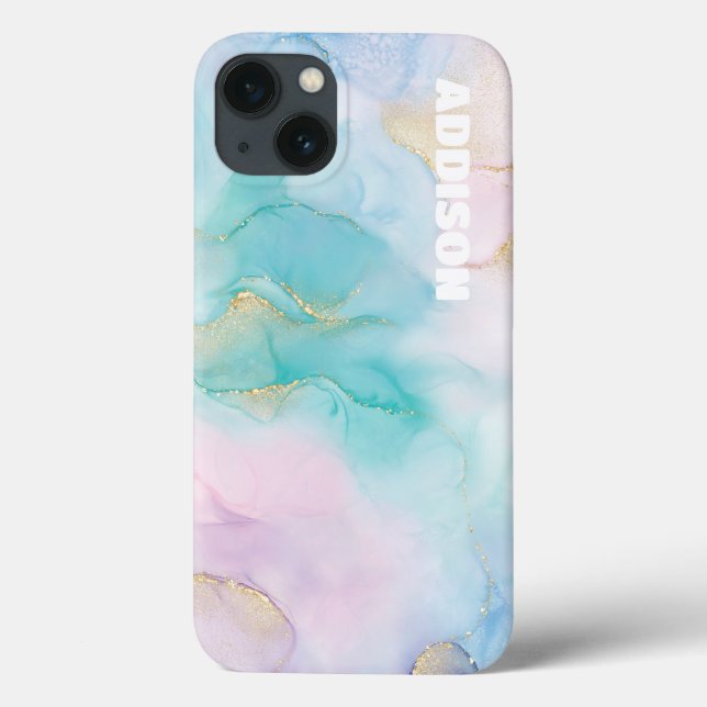 Aesthetic Phone Case, Marble Case-Mate iPhone Case (Back)