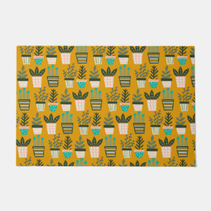 Aesthetic Plant Art Doormat
