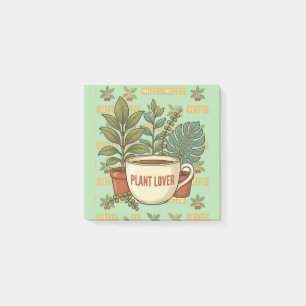 Aesthetic Plant Mom Gift Post-it Notes