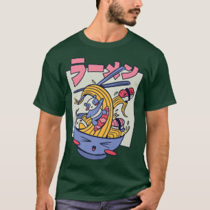 Aesthetic Ramen Panda - Otaku Anime Manga T-Shirt