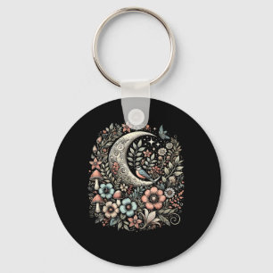Aesthetic Retro Goblincore And Cottagecore Mushroo Keychain
