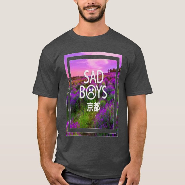 aesthetic sadboys T-Shirt (Front)